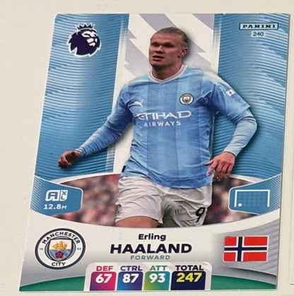 Match Attax Panini Mega 7x Bundle Erling Haaland Sports Trading Cards