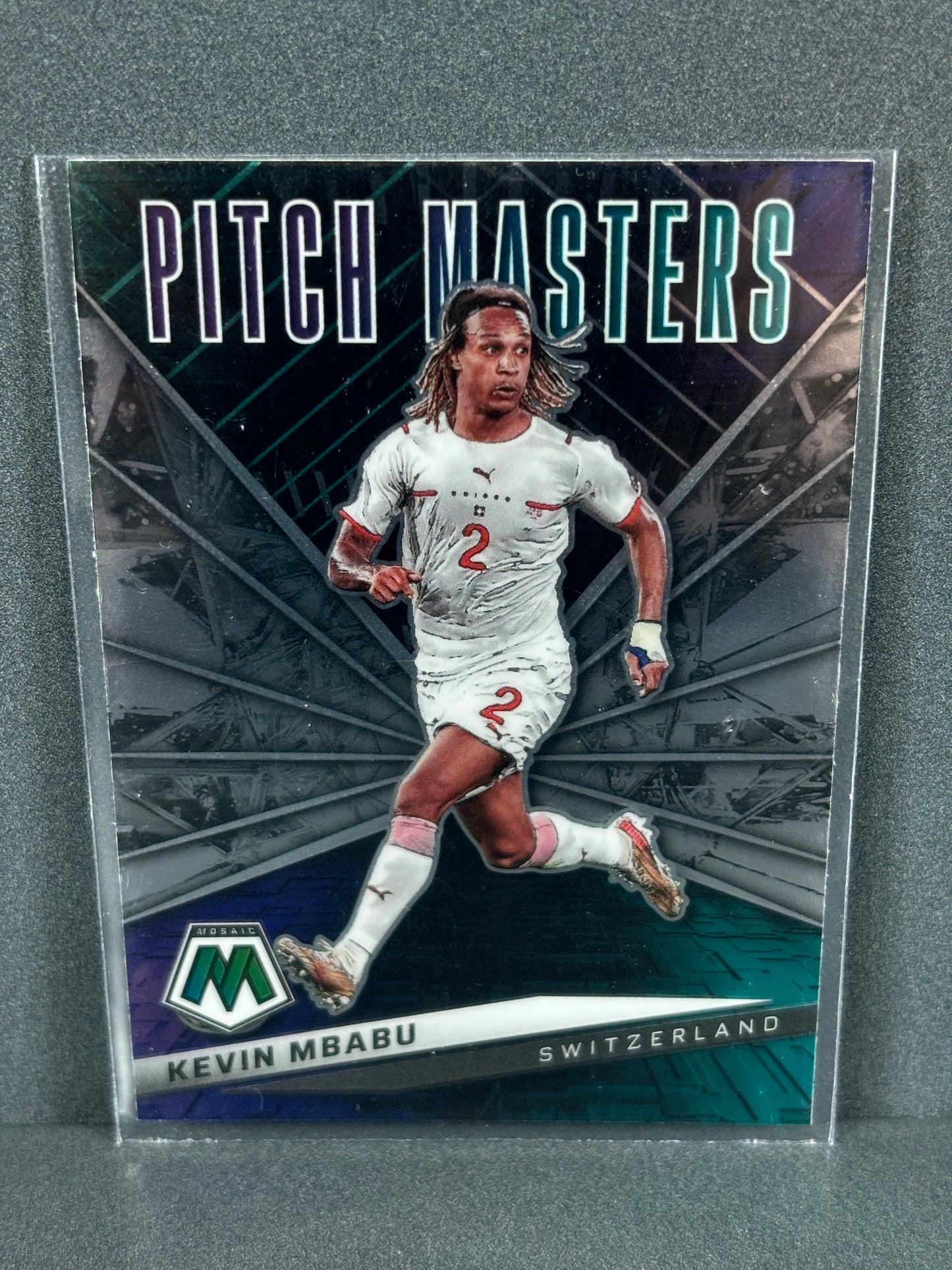 Panini Mosaic Kevin Mbabu FIFA Pitch Masters 16 Switzerland 2021-22