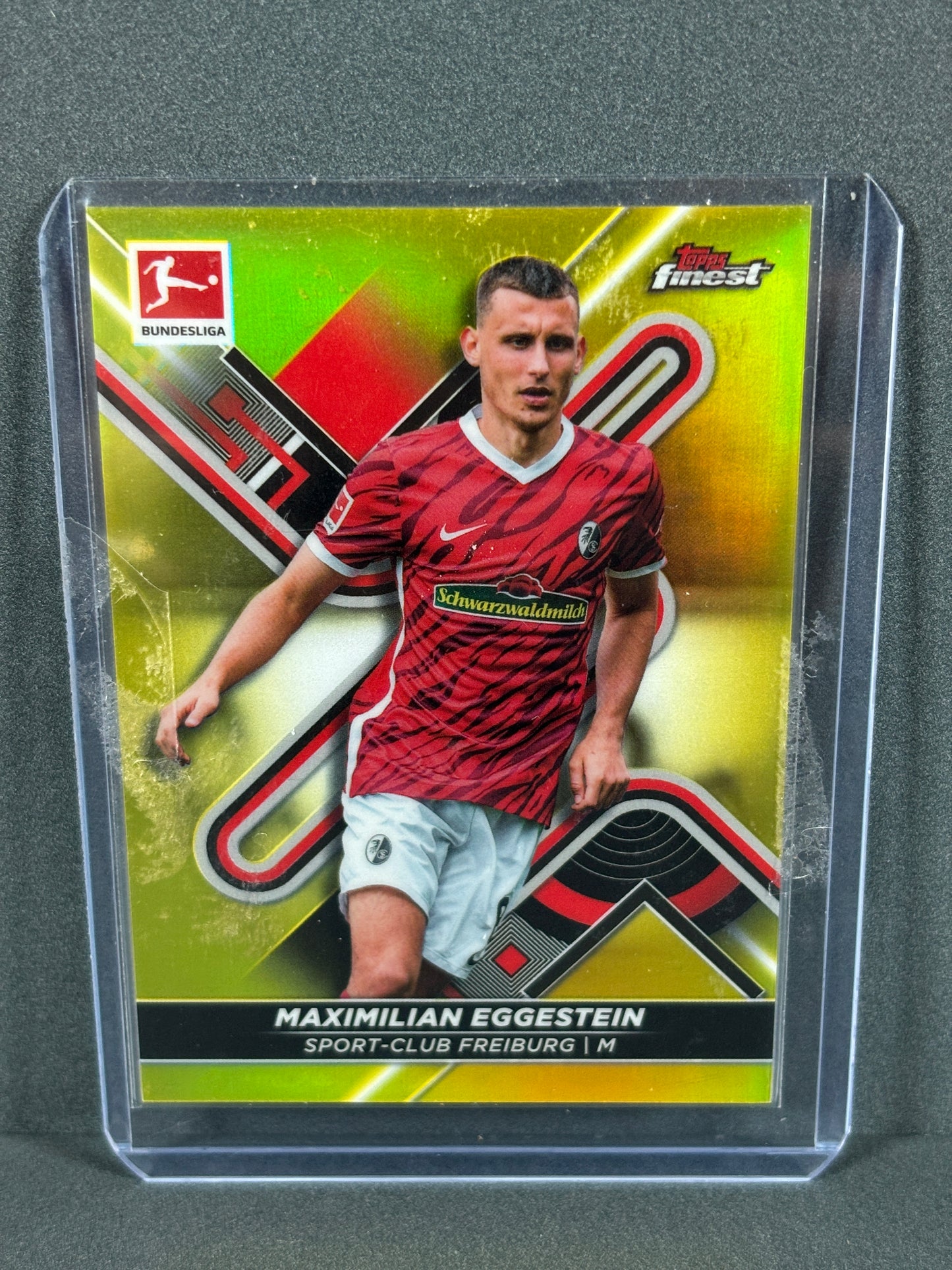 Topps Finest Bundesliga Maximilian Eggestein 237/350 Numbered Card 2021-2022