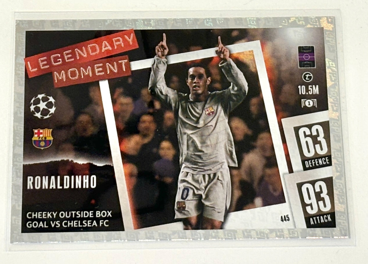 Match Attax Legendary Moment Full Set Kaka Searer Ronaldo Ronaldinho Zidane Kahn