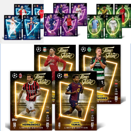 24/25 Match Attax Time To Shine Limited Edition Cards