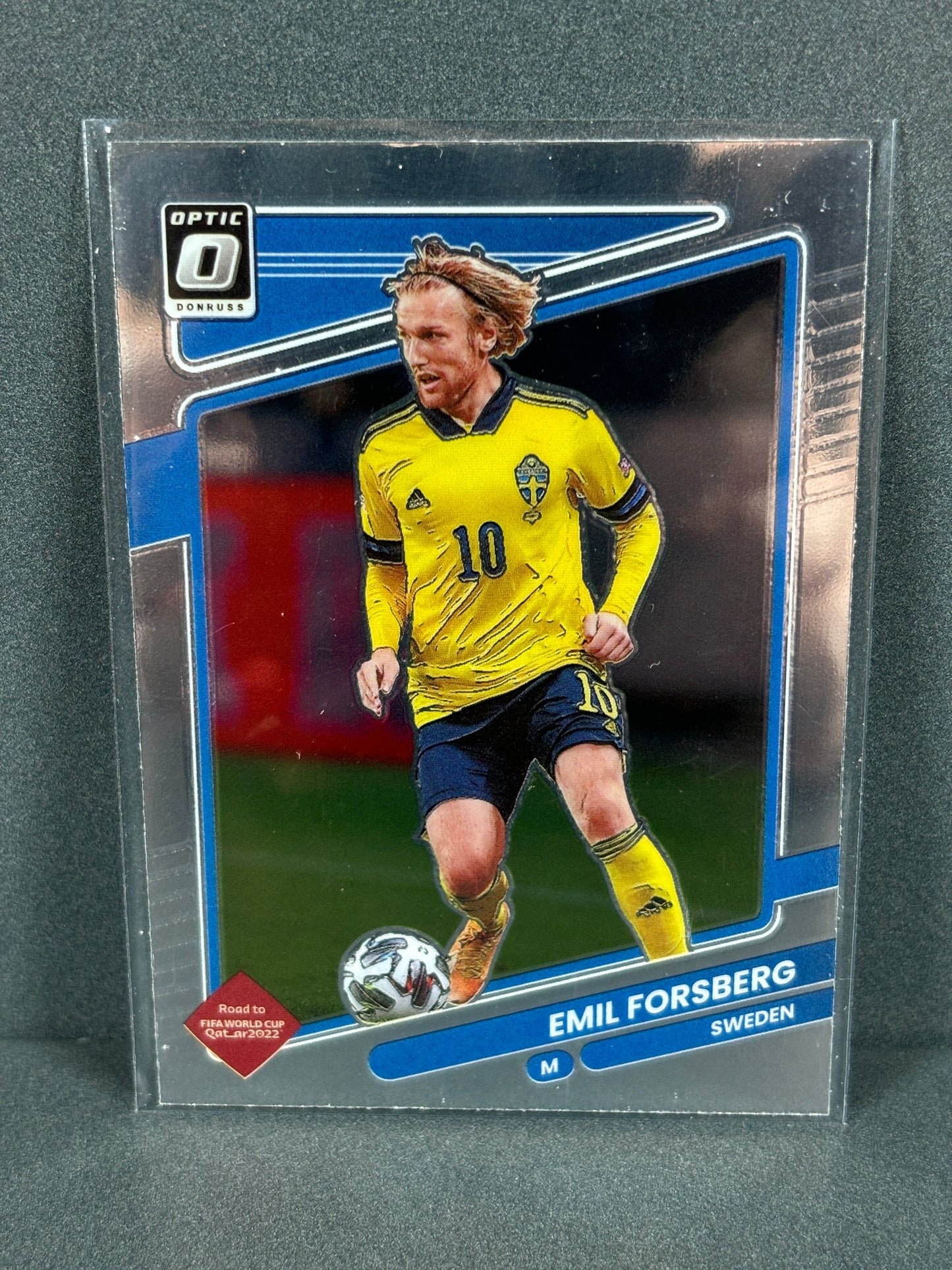 Panini Donruss Silver Optic Prizm Emil Forsberg 158 2021-22