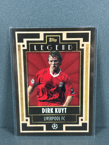 Topps Deco Legend Dirk Kuyt Liverpool FC UEFA Champions League