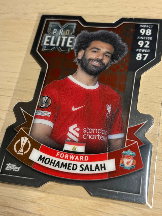 August Match Attax Box Break - Mohamed Salah Pro Elite Shield