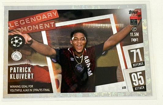 Match Attax 23/24 Legendary Moment 448 Patrick Kluivert