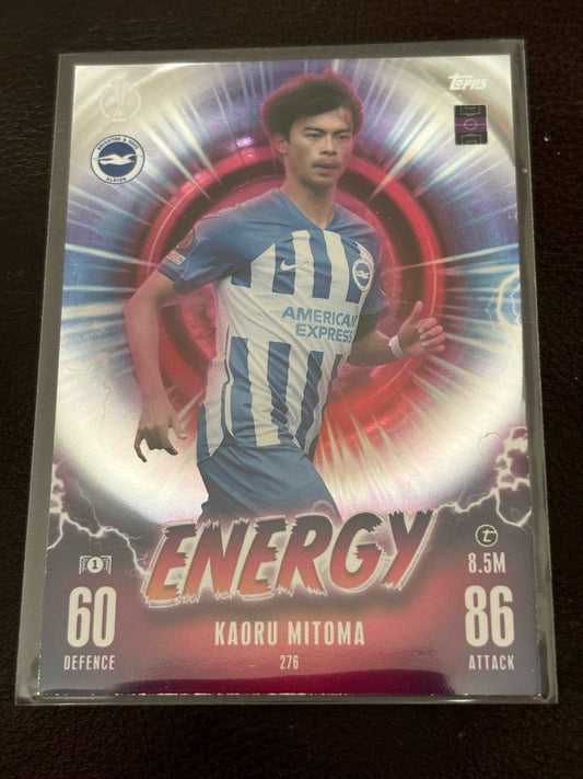 August Match Attax Box Break - Mitoma Energy 276