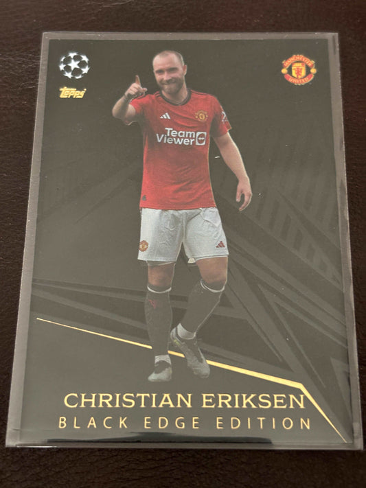 August Match Attax Box Break - Eriksen Black Edge Card 254