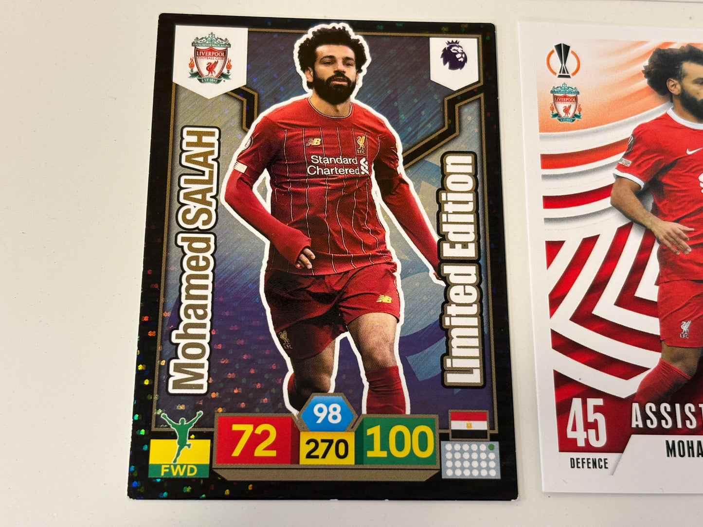 Match Attax Mega Bundle Mohamed Salah x10 Football Trading Cards Record Breaker