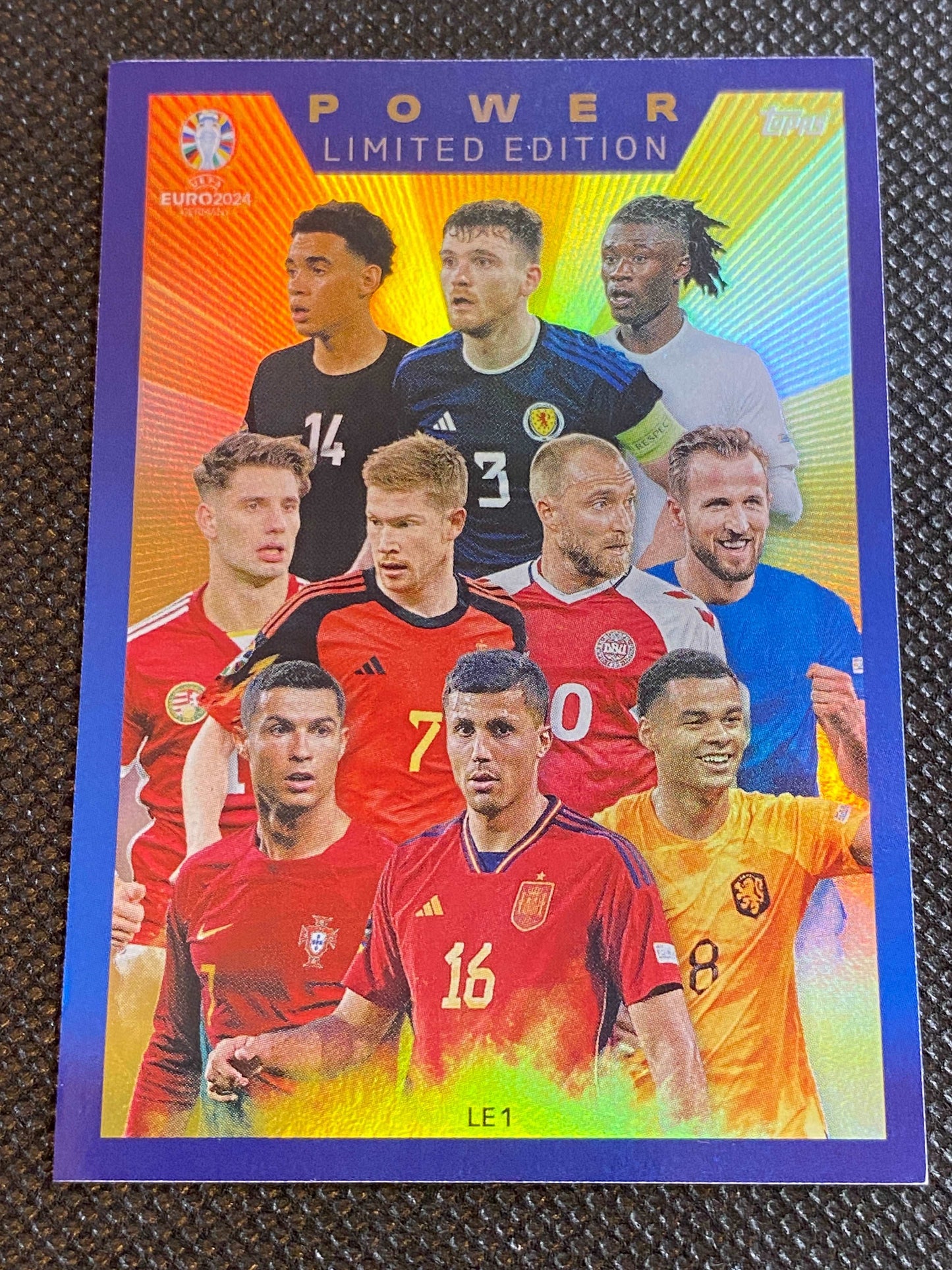 Match Attax POWER Euro 2024 #LE1 Limited Edition