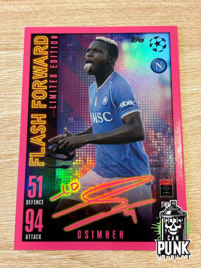 Topps Match Attax Extra OSIMHEN 2023/24 Flash Forward Signature Limited FF3