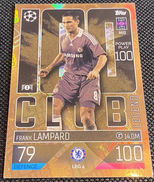 Match Attax Frank Lampard 100 Club - LEG4 22/23